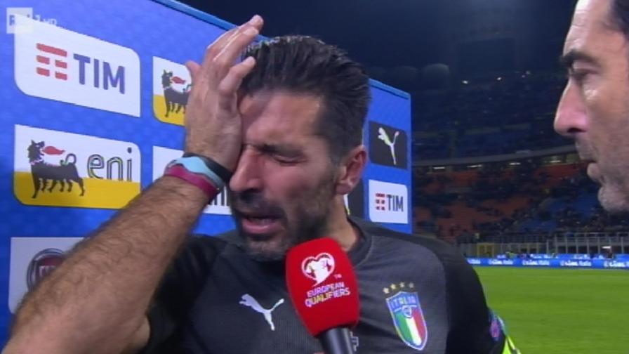 Buffon lacrime Mondiali