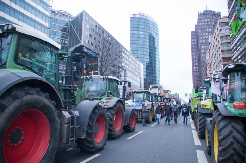 Protesta dei trattori