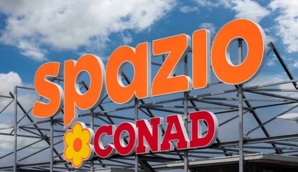 Insegna di un supermercato Conad (Depositphotos)