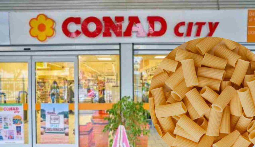 Negozio Conad City e pasta